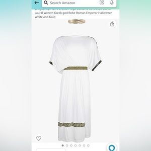 Unisex Adult Toga/ Caesar Costume